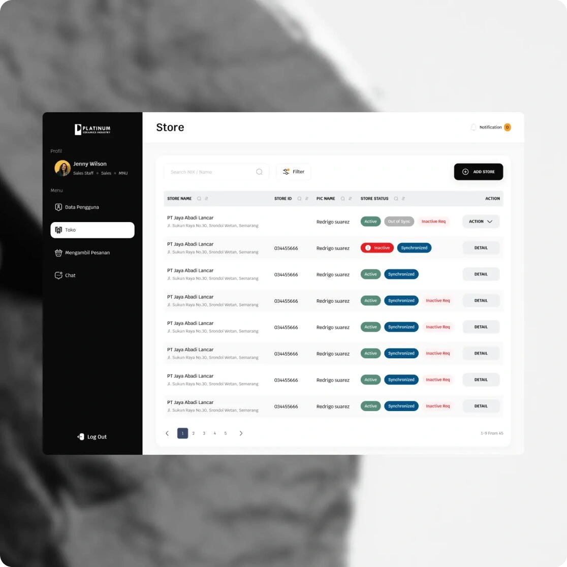 Platinum Ceramics improved operations by 80% with an integrated internal sales reporting system