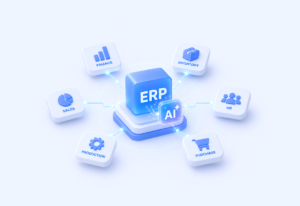 ilustrasi custom erp ai