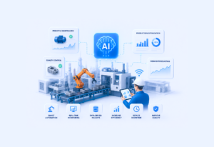 ilustrasi manufaktur ai