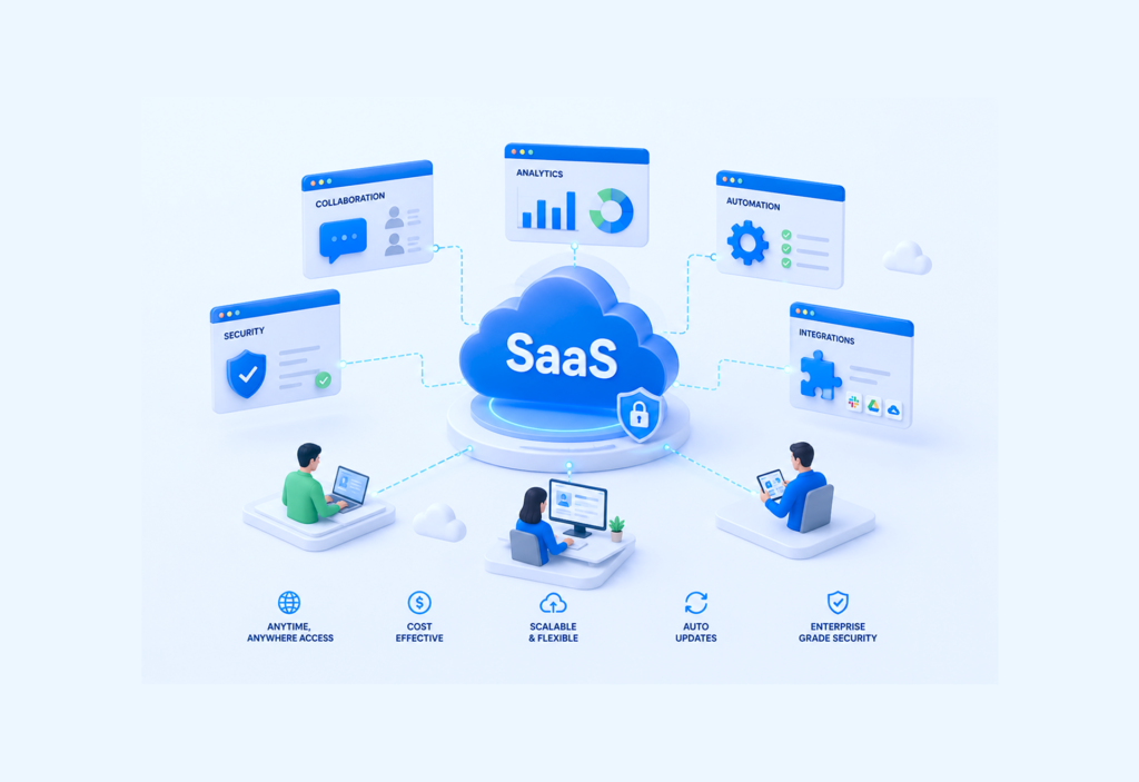 ilustrasi custom saas