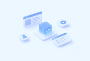 ilustrasi custom software