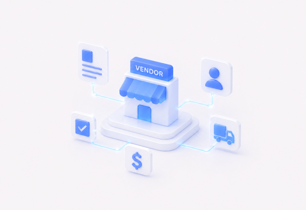 ilustrasi sistem vendor