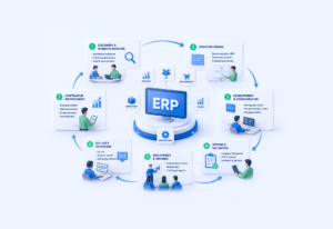 ilustrasi tahapan erp