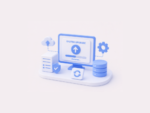 ilustrasi upgrade system